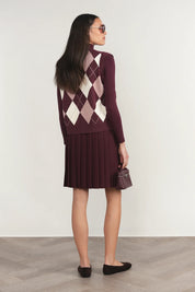 Infinity Skirt in Antique Berry