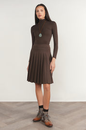 Sava Skirt in Fudge
