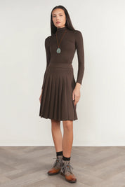 Greta Top in Fudge