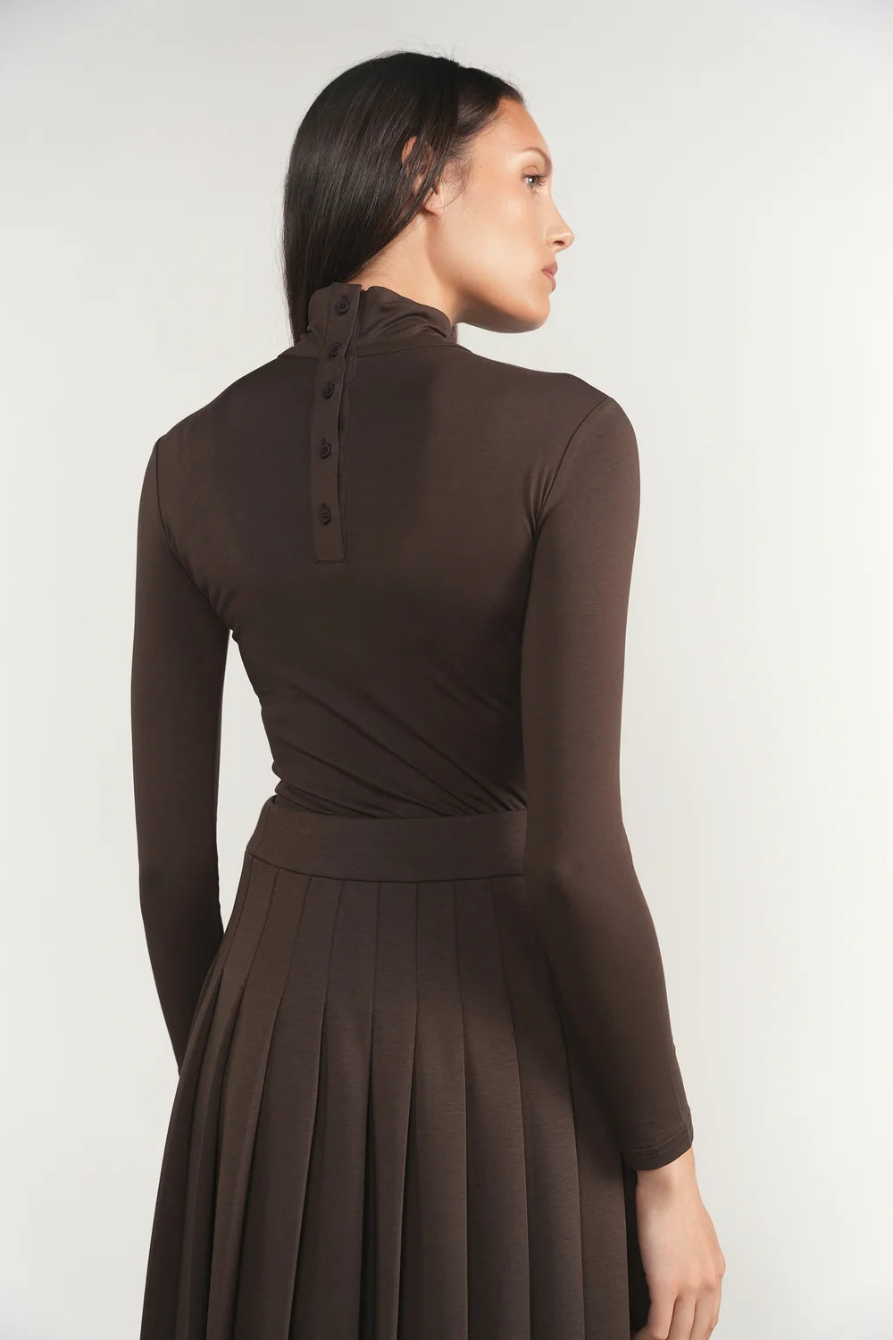 Greta Top in Fudge