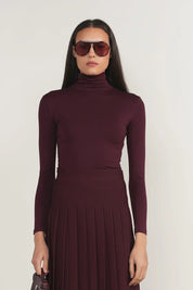Greta Top in Antique Berry