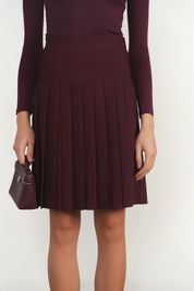 Infinity Skirt in Antique Berry
