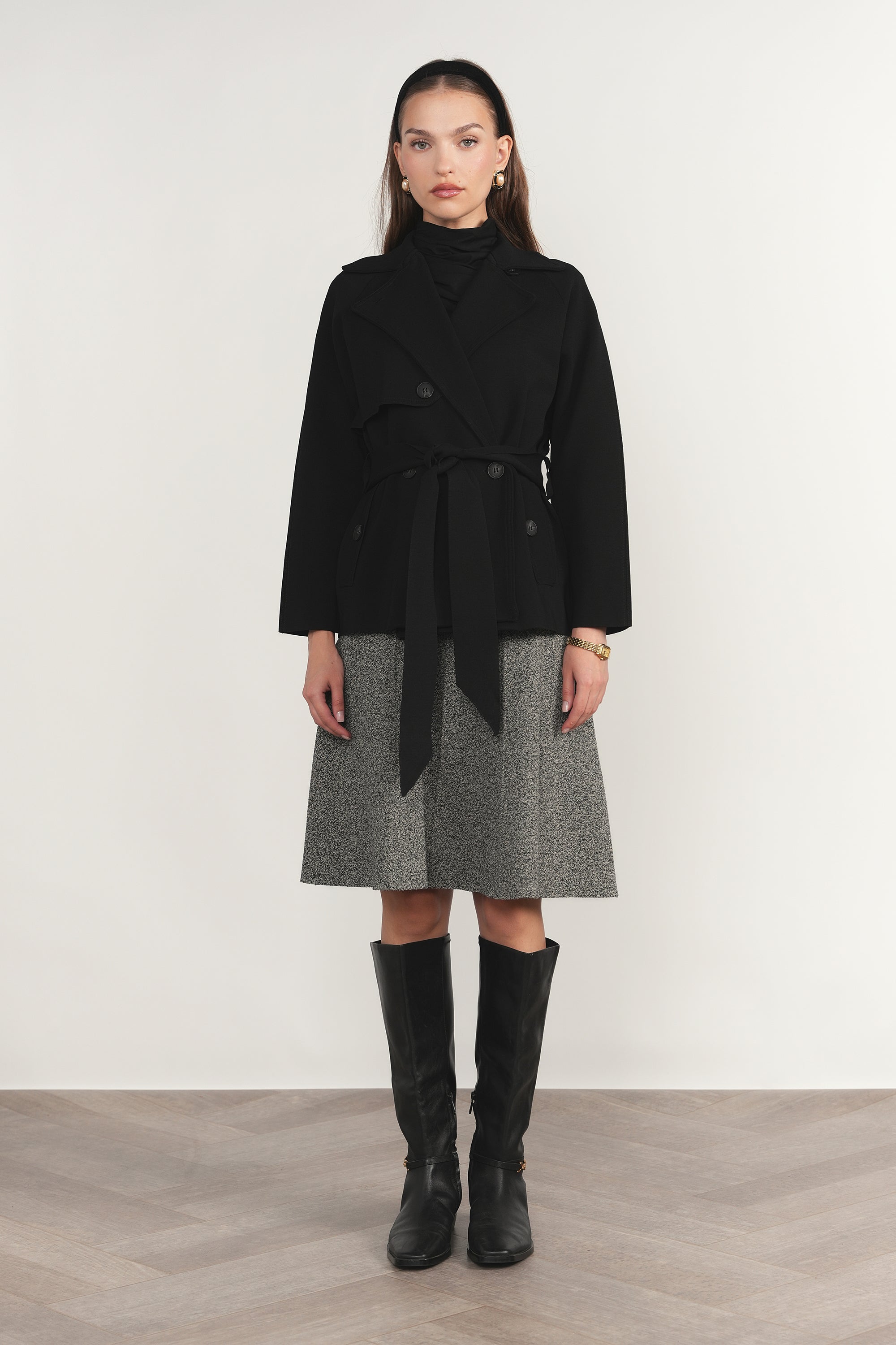 Garon Jacket in Black