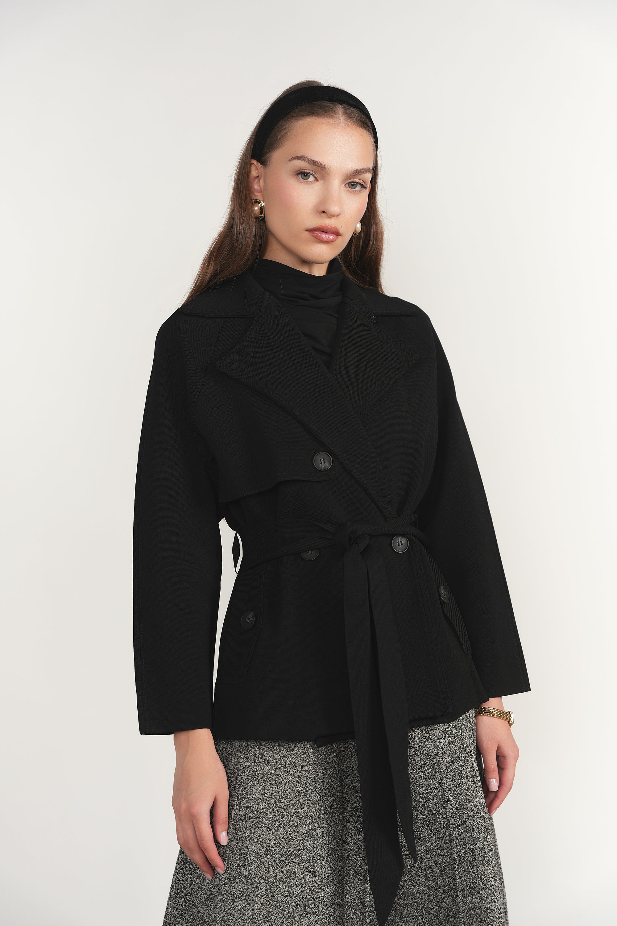 Garon Jacket in Black