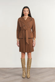 Garon Jacket in Cinnamon
