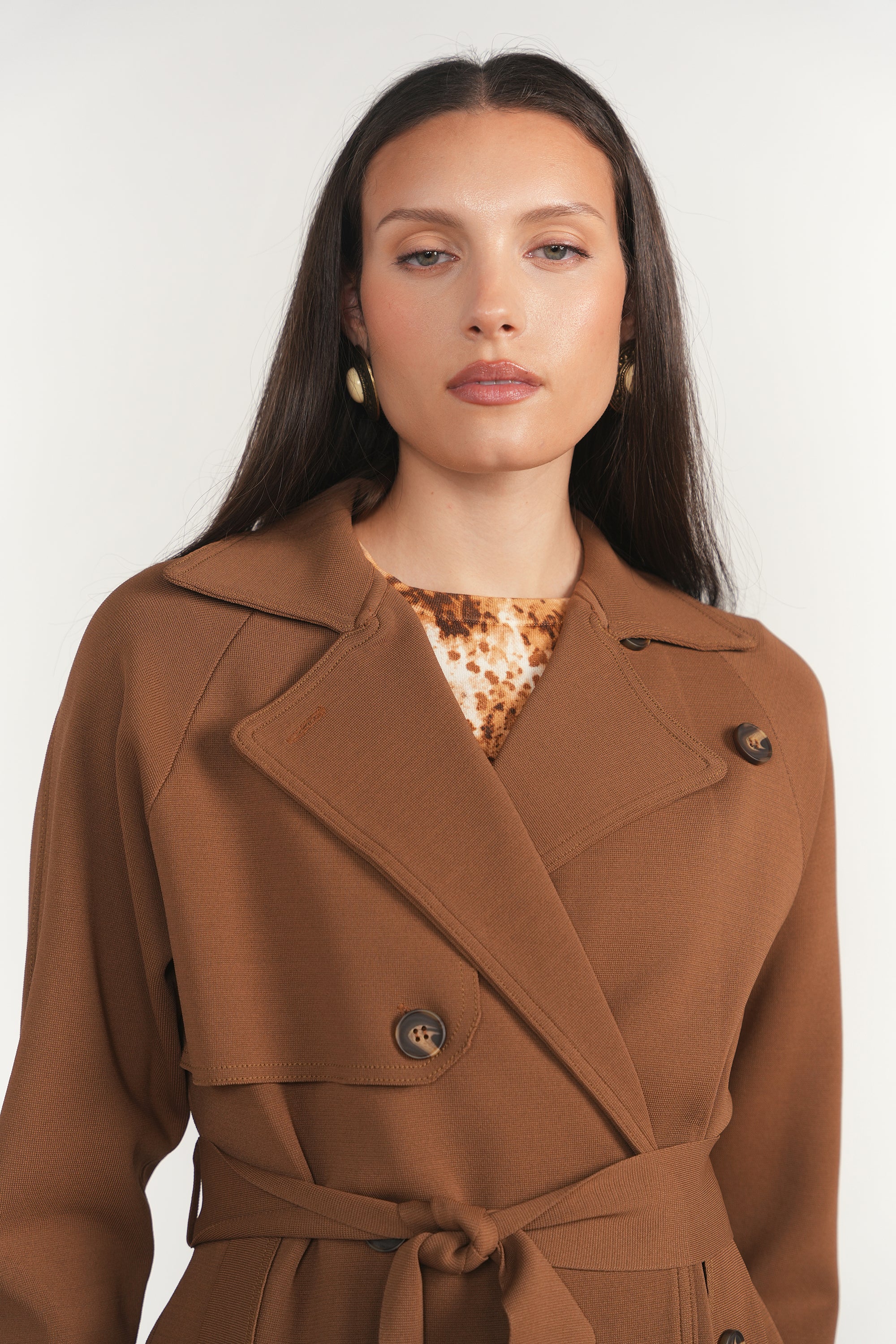 Garon Jacket in Cinnamon