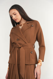 Garon Jacket in Cinnamon