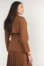 Garon Jacket in Cinnamon