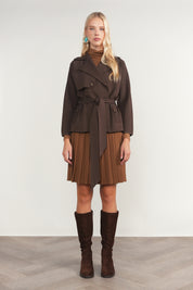 Garon Jacket in Fudge