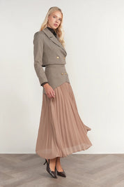 Kura Blazer in Gingham