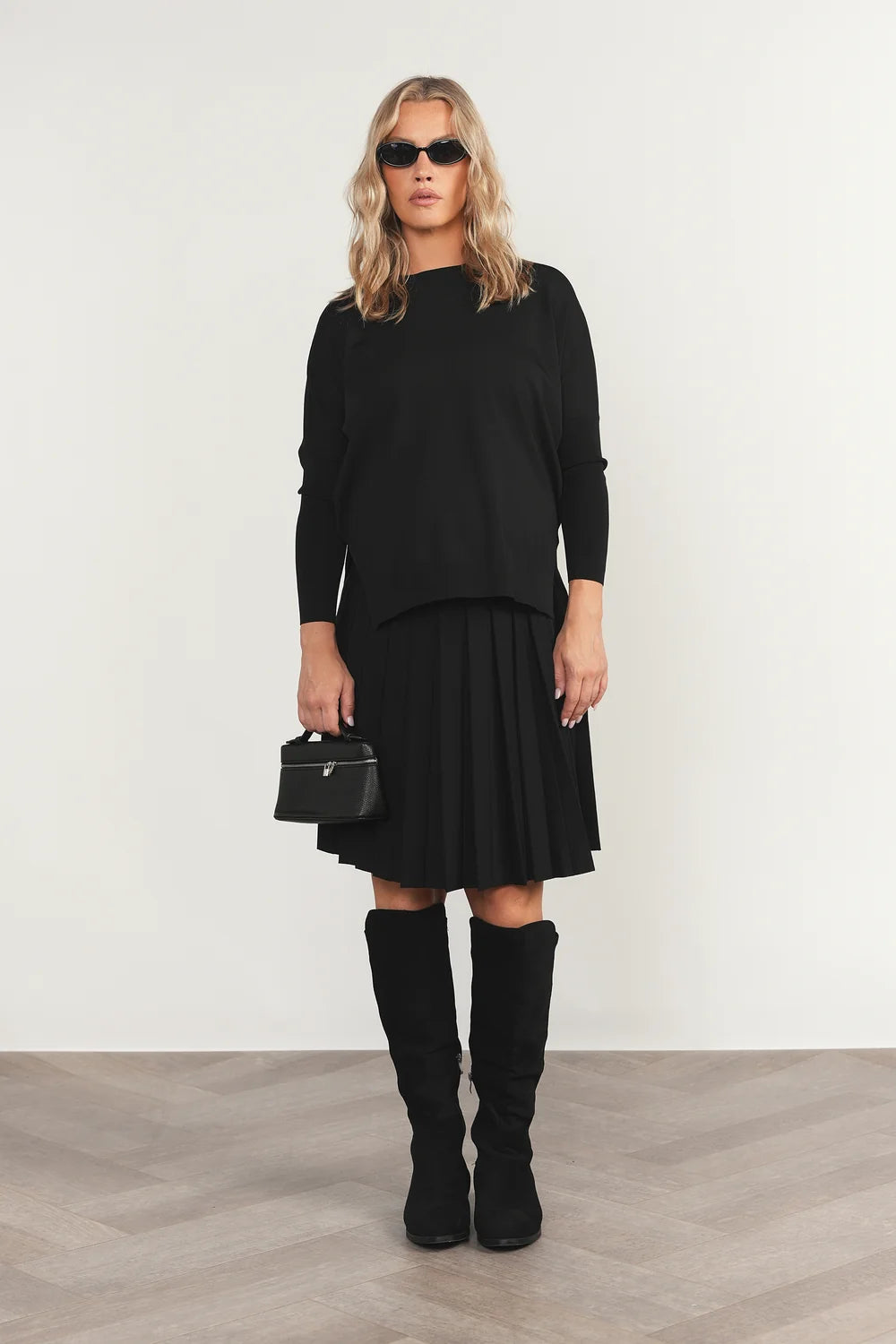 Maternity Infinity Skirt Black