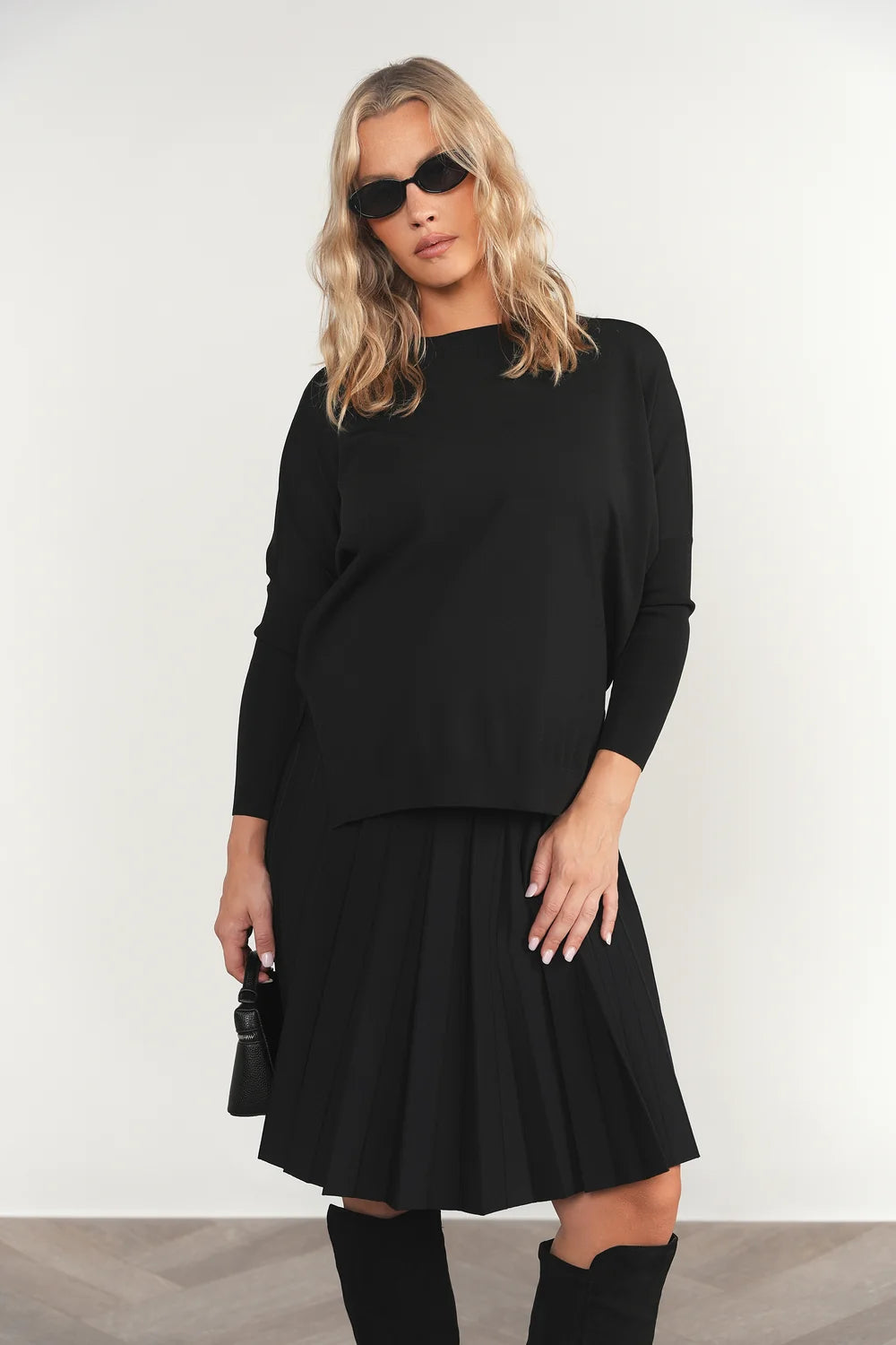 Maternity Infinity Skirt Black