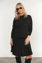 Maternity Infinity Skirt Black