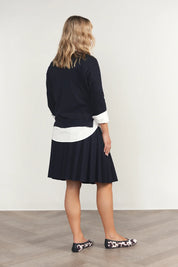 Montia Top in Deep Indigo Navy