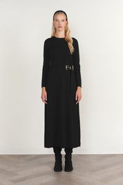Morava Dress in Black