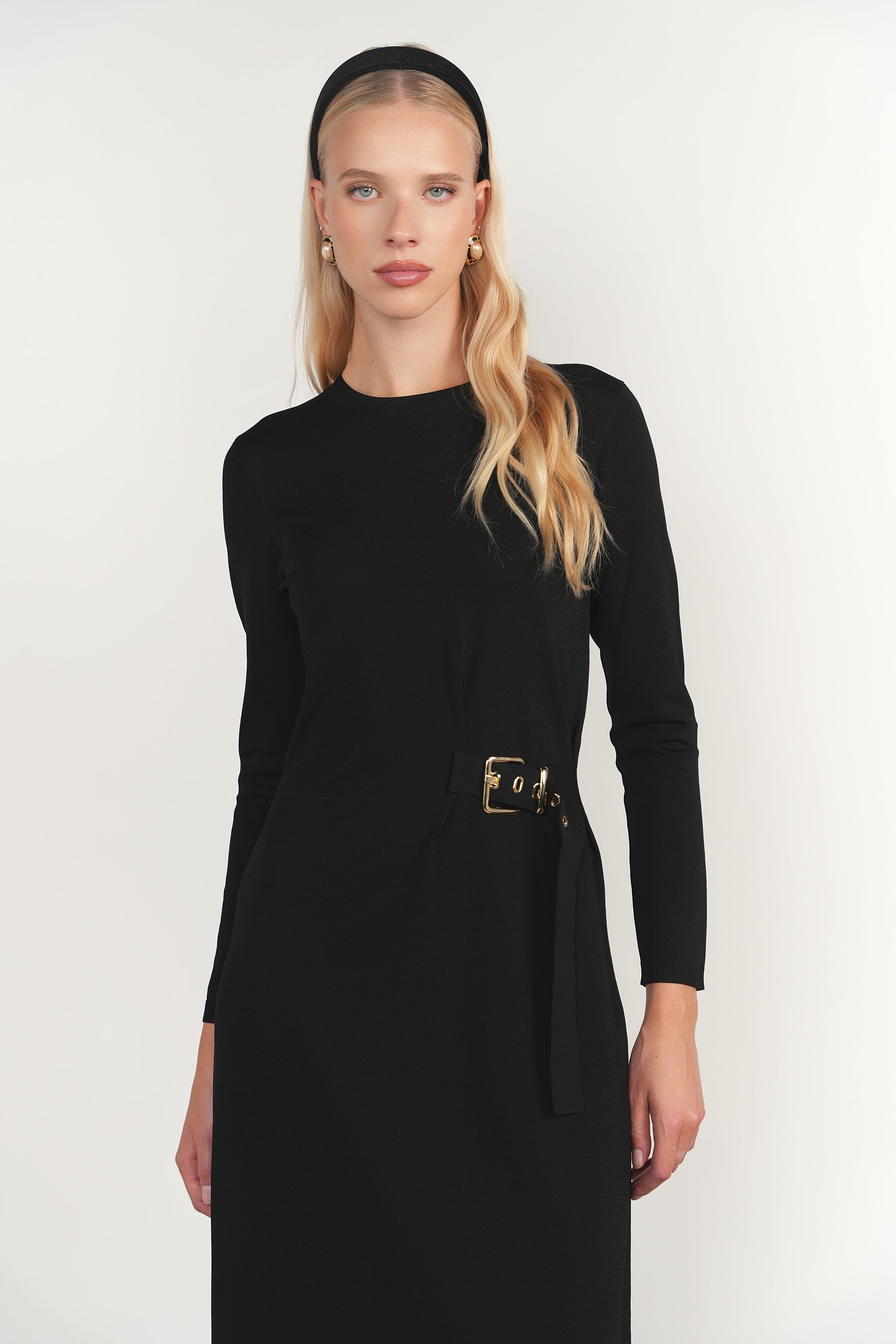 Morava Dress in Black