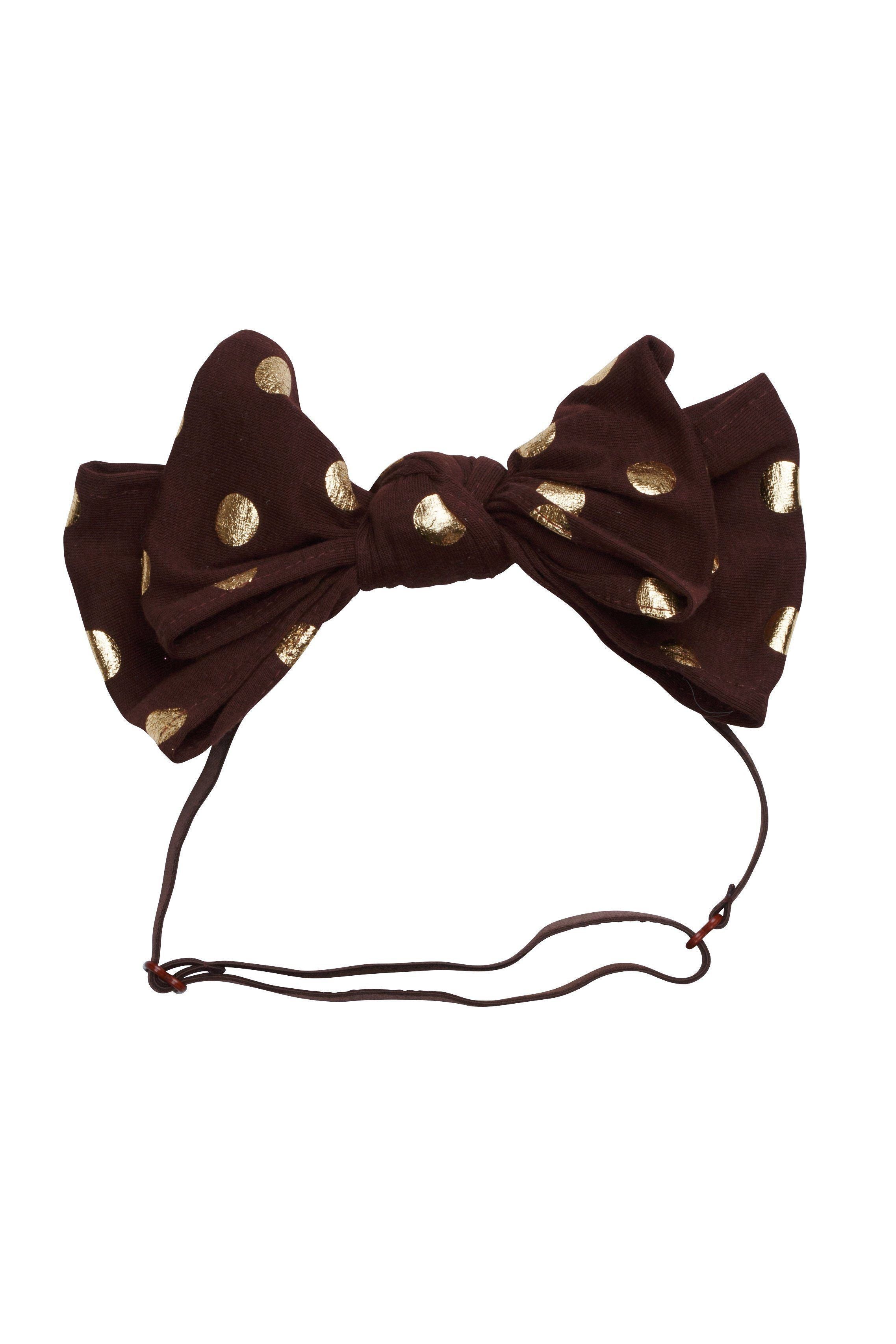 Floppy Dotty Wrap - Brown