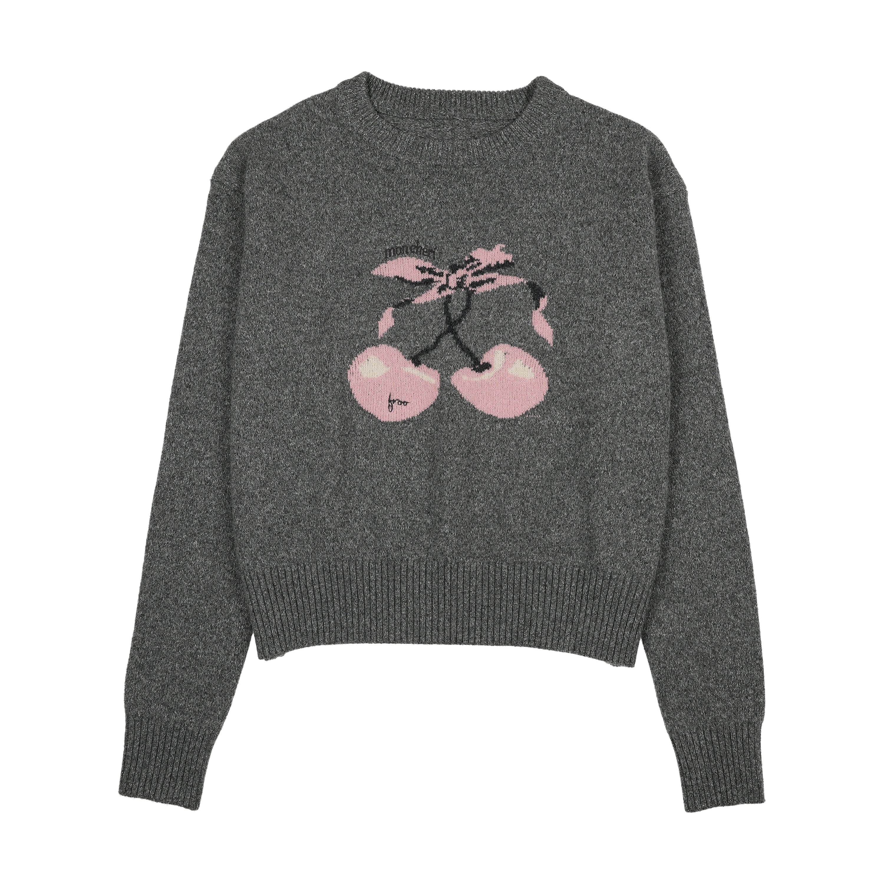 Mon Cheri Sweater - Grey