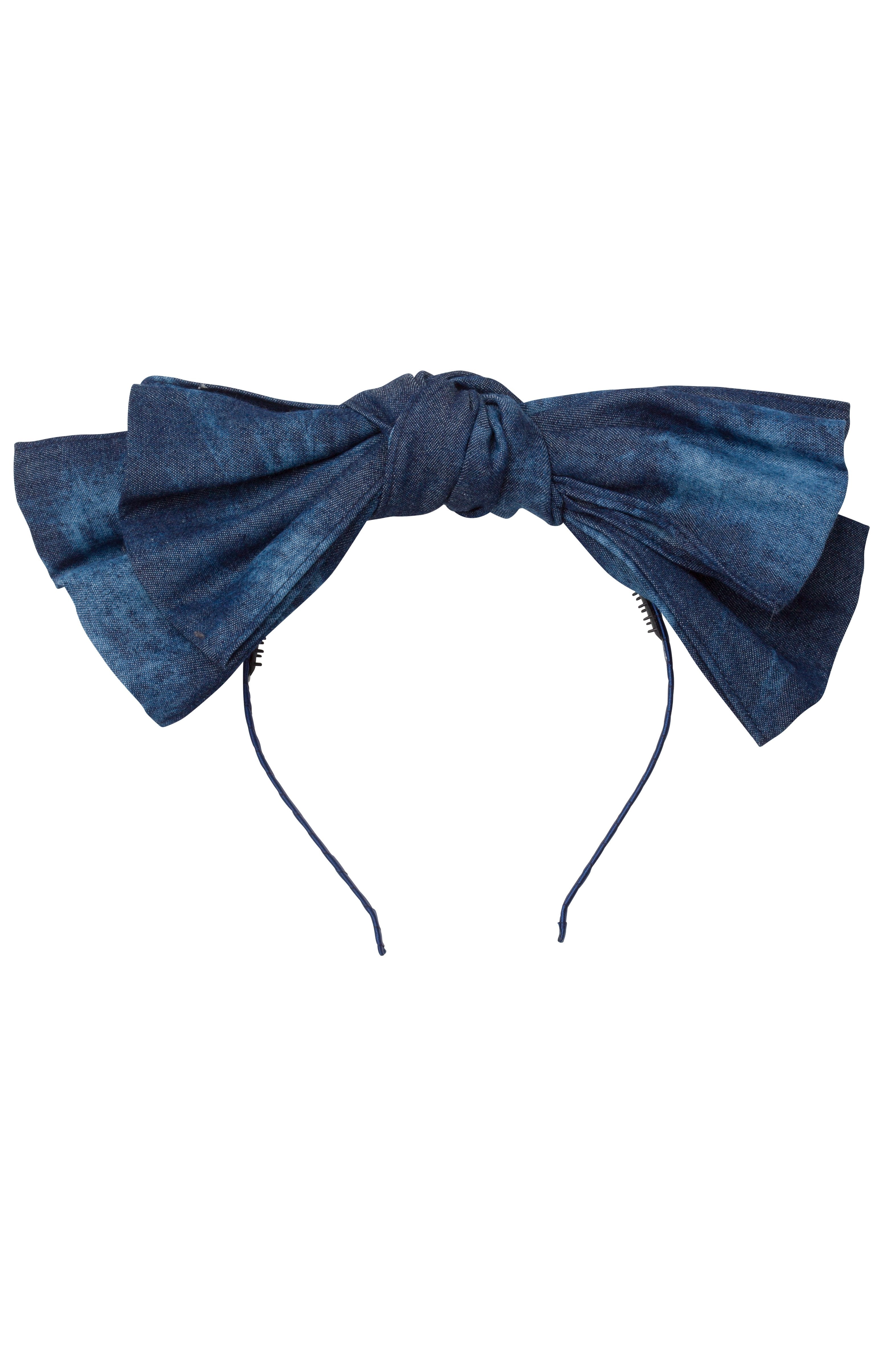 Floppy Denim Headband - Invisible Tye Dye - PROJECT 6, modest fashion