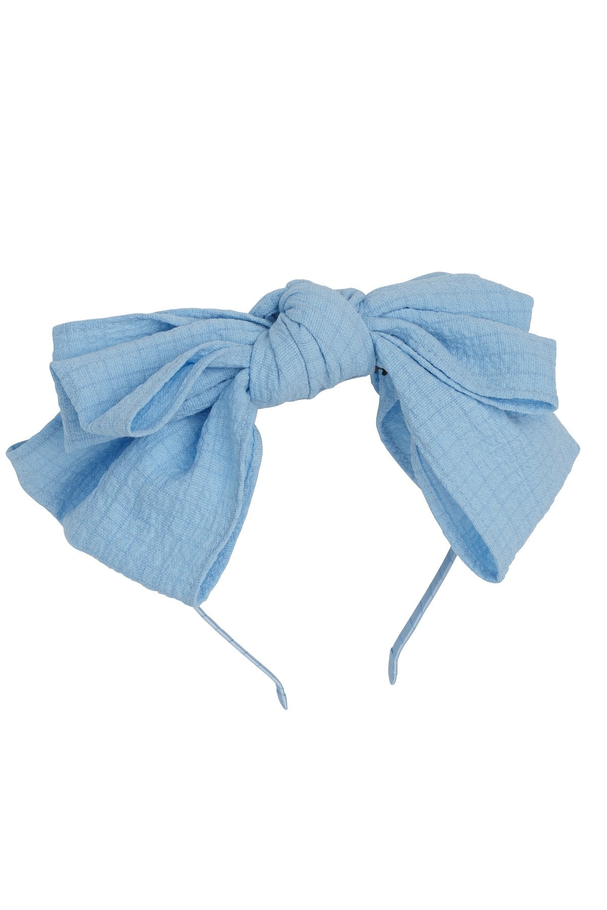 Floppy Muslin Headband - Sky Blue - PROJECT 6, modest fashion