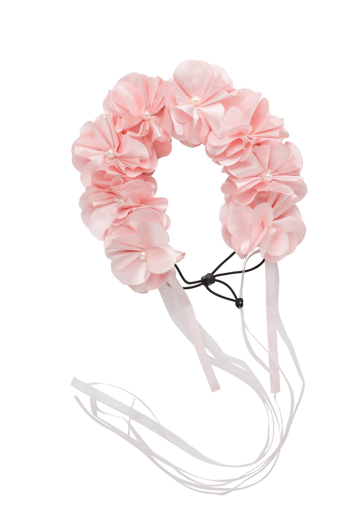 Floral Wreath Full - Baby Pink - PROJECT 6, modest fashion