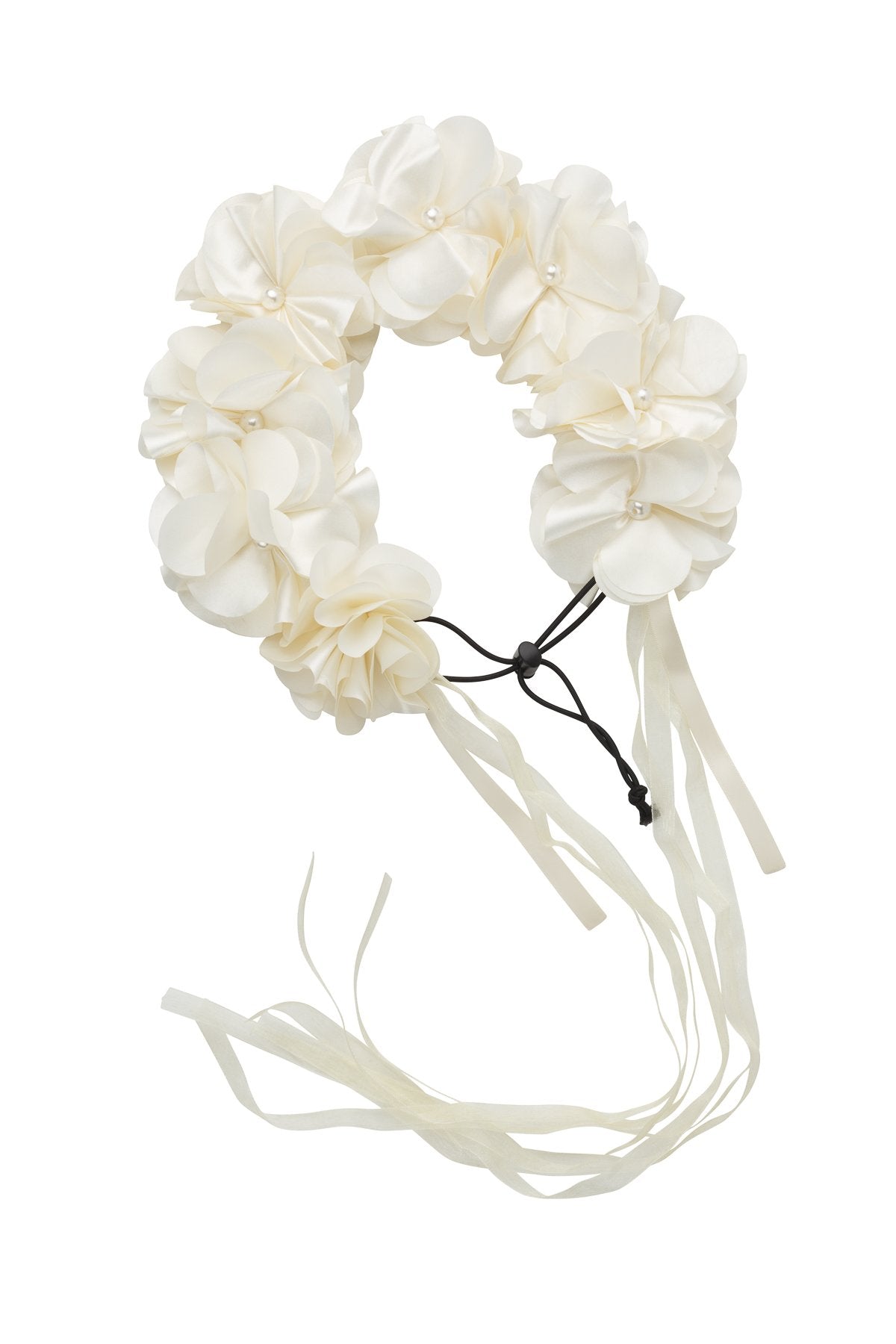 Floral Wreath Full - Dove Ivory - PROJECT 6, modest fashion