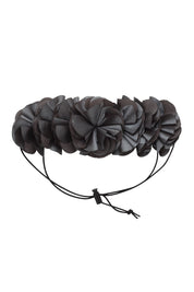 Floral Wreath Petit - Charcoal - PROJECT 6, modest fashion