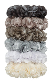 Floral Wreath Petit - White - PROJECT 6, modest fashion