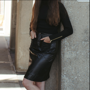 Leather Skirt
