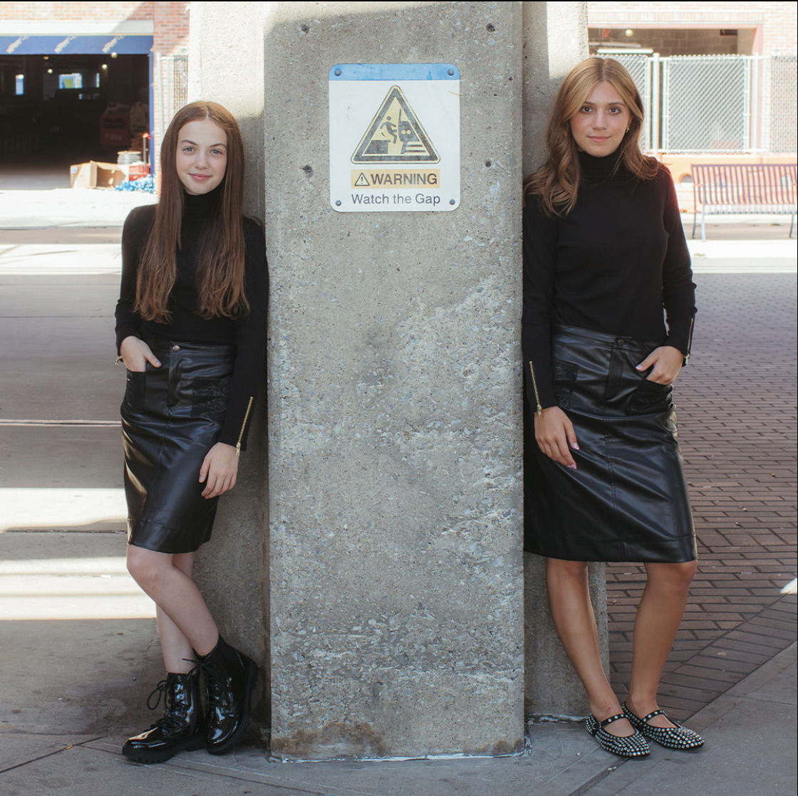 Leather Skirt