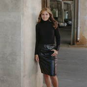Leather Skirt
