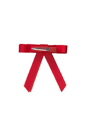 Grosgrain Bow Clip Set (2) - Poppy Red - PROJECT 6, modest fashion