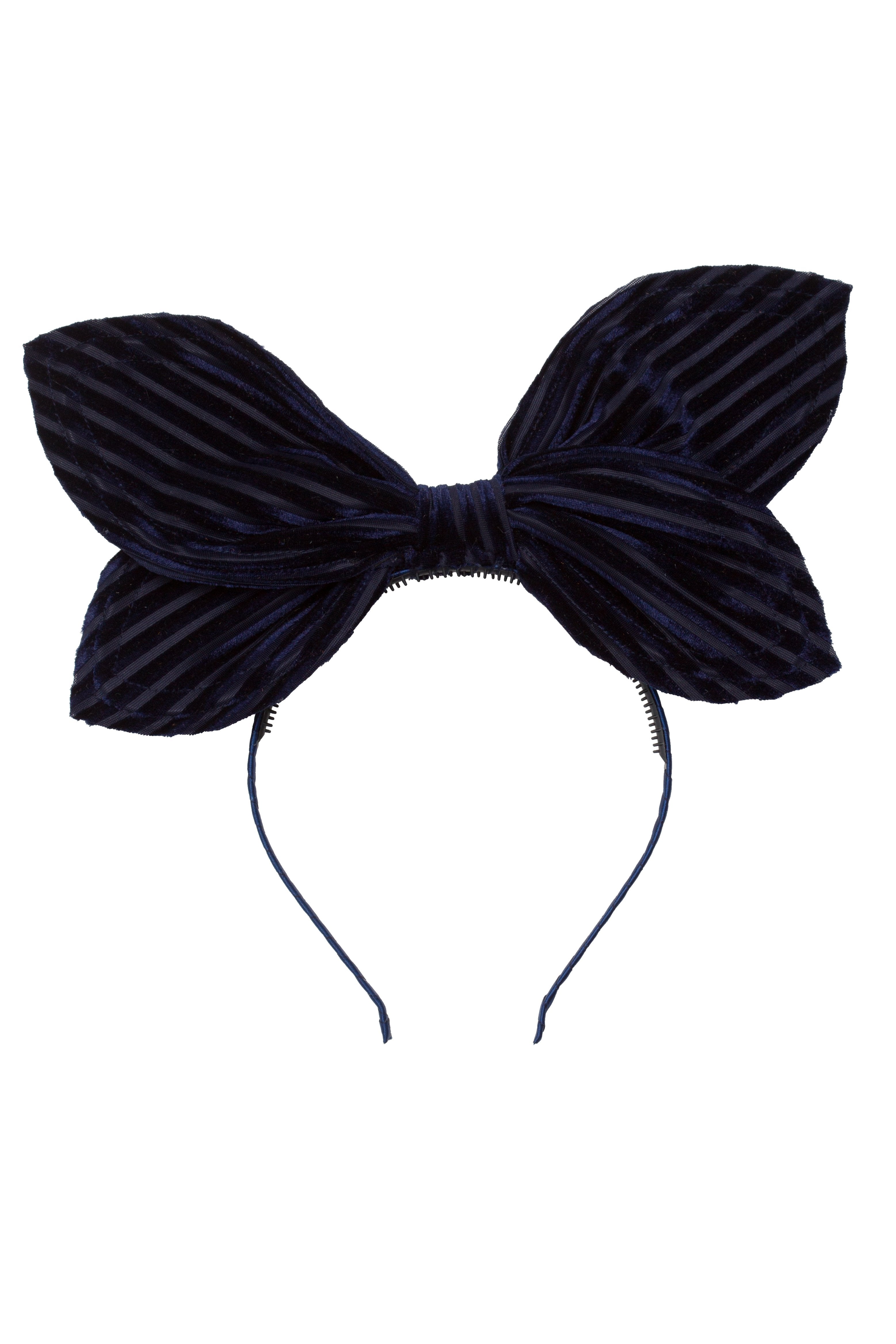 Growing_Orchid_Velvet_Stripe_Headband-Navy_Velvet_Stripe-IMG_6427.jpg