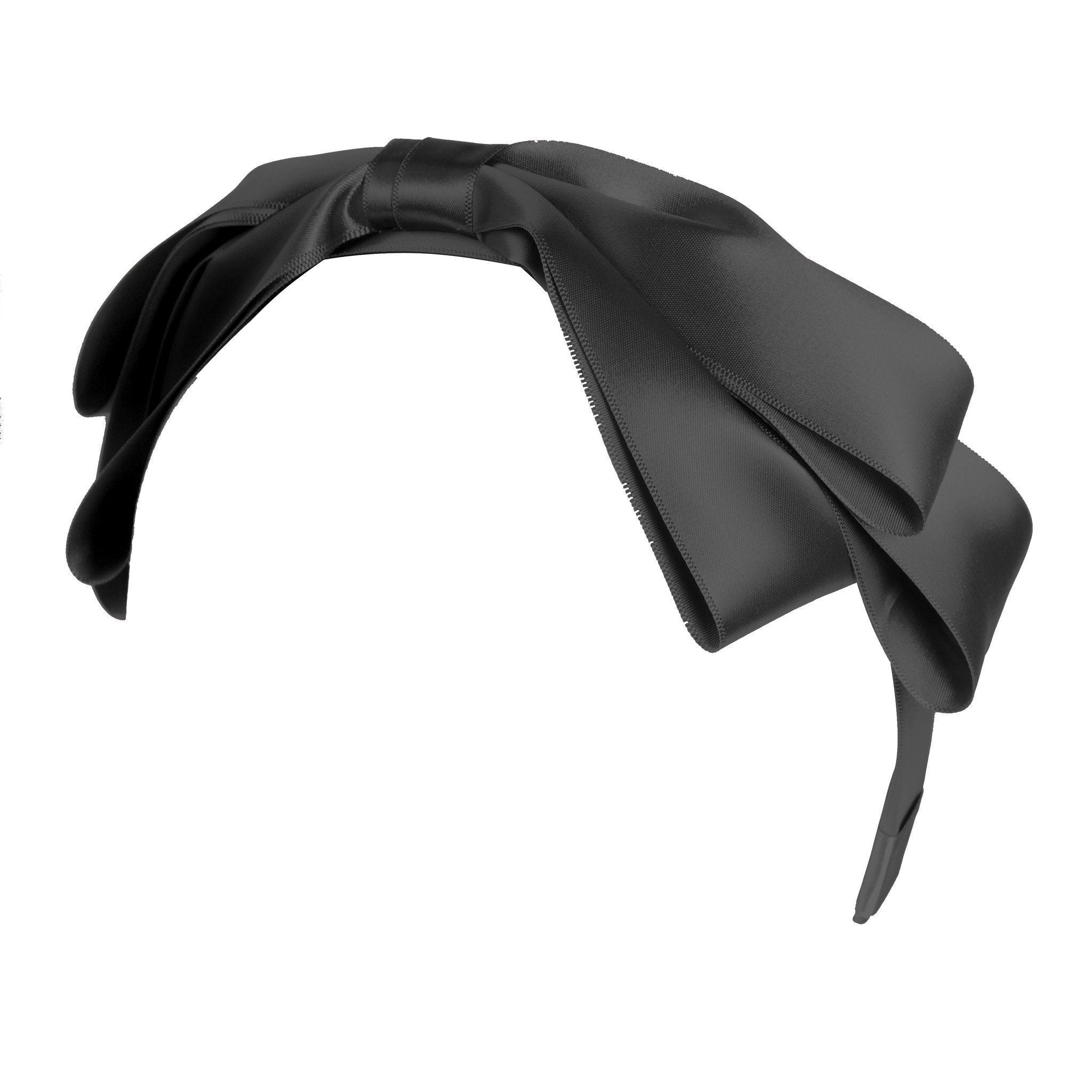 Heather Satin - Black - PROJECT 6, modest fashion
