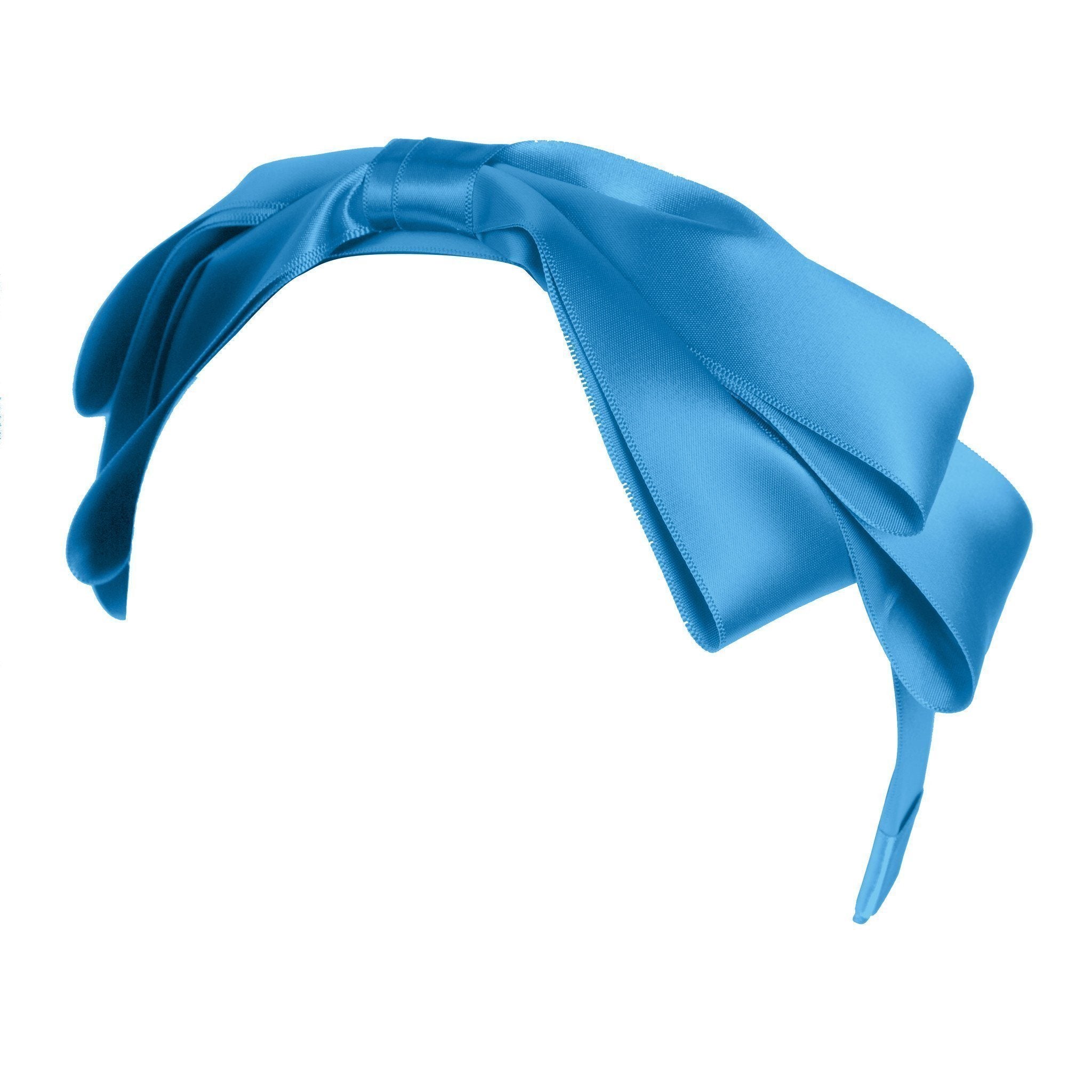 Heather Satin - Bright Blue - PROJECT 6, modest fashion