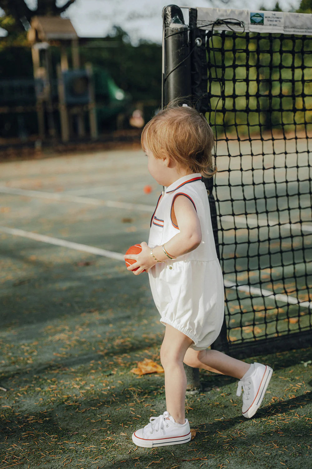 Hartley Romper in White