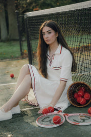 Hamptons Dress in White