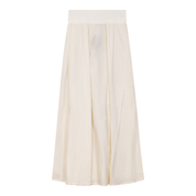 Teens Cotton Gauze Circle Midi Skirt