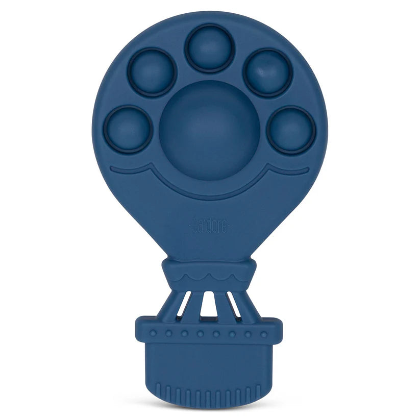 Silicone Poppin Rattle Balloon Denim
