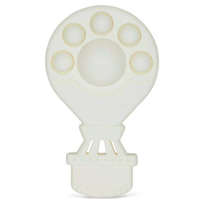 Silicone Poppin Rattle Balloon Vanilla