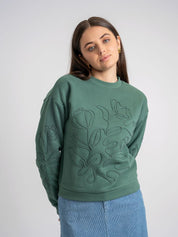 Teens Rope Embroidery Sweatshirt