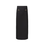 Buckle skirt black