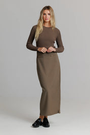 Buckle skirt mushroom