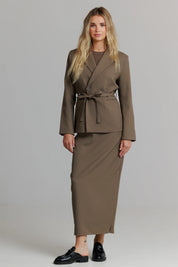 Buckle skirt mushroom