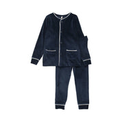 Velour-PJ--Navy