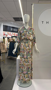 Smocked Wrap Dress