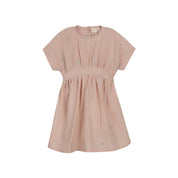 Girls Embroidered Floral Short Sleeve Dress – Pink – Holland Collection