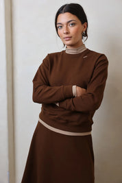 Mock Neck Sweatshirt