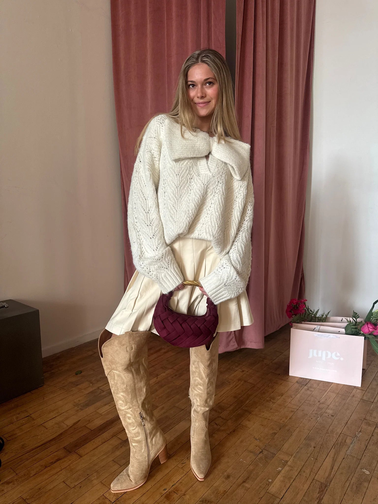 Zoe Bow Sweater
