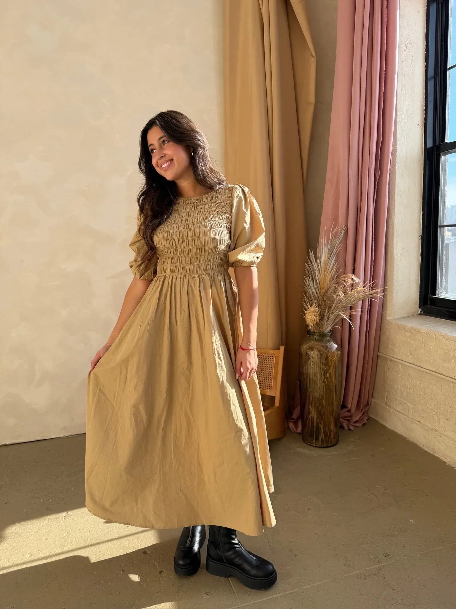 Maisie Smocked Dress